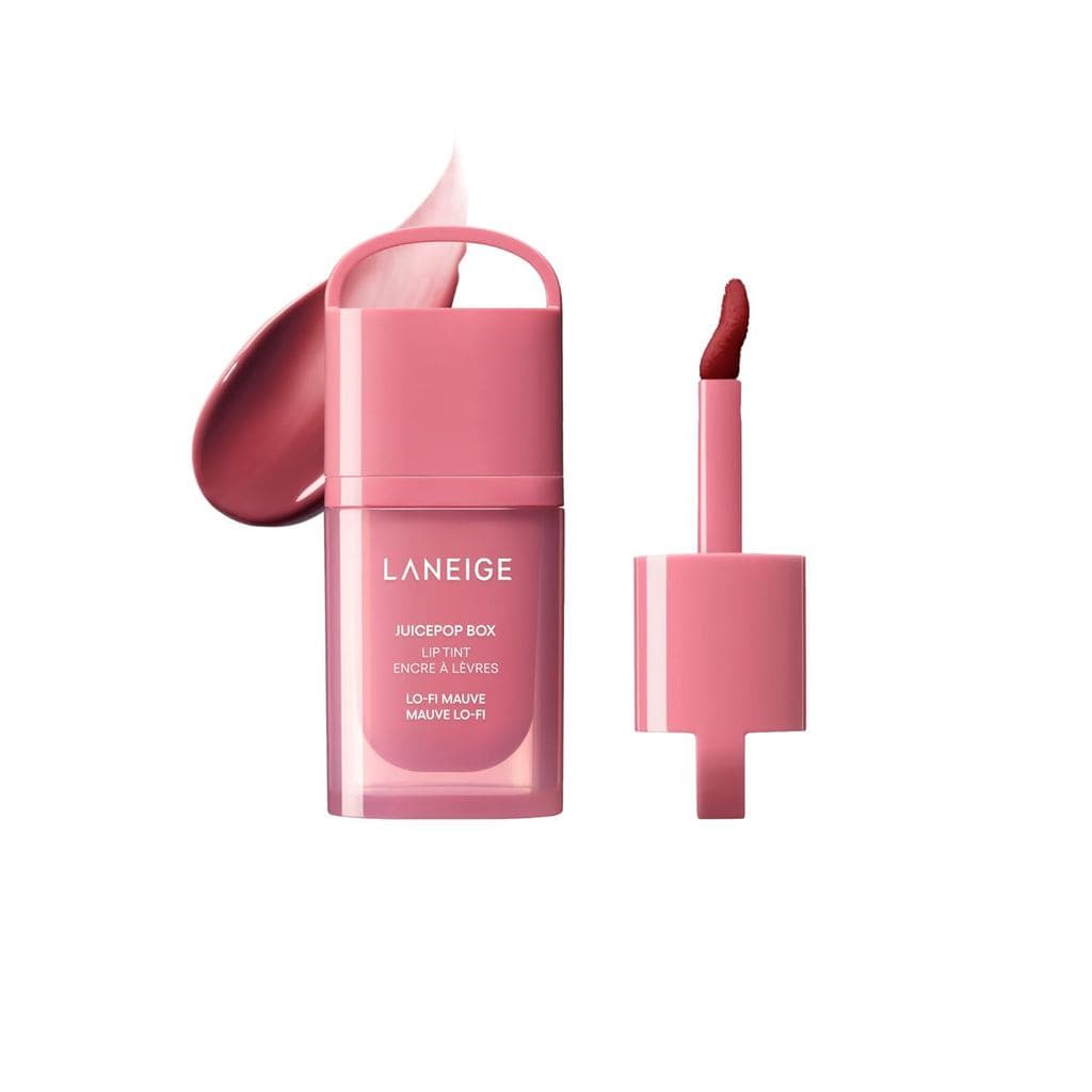 Gloss Labial JuicePop Box da LANEIGE: Hidratação de 12 horas, cor leve e vibrante, brilho nutritivo, gloss labial K-Beau
