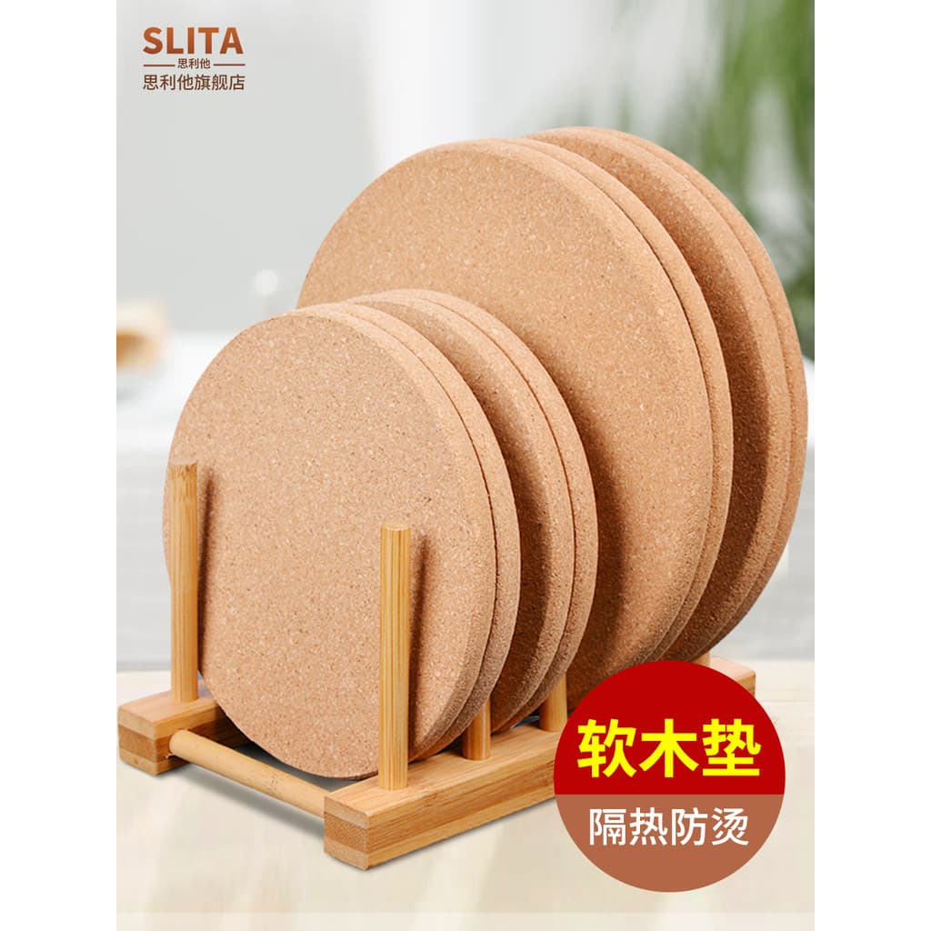 Grande tapete de cortiça tapete de isolamento tapete de mesa Anti-escaldante Coaster pote esteira de prato doméstico ban