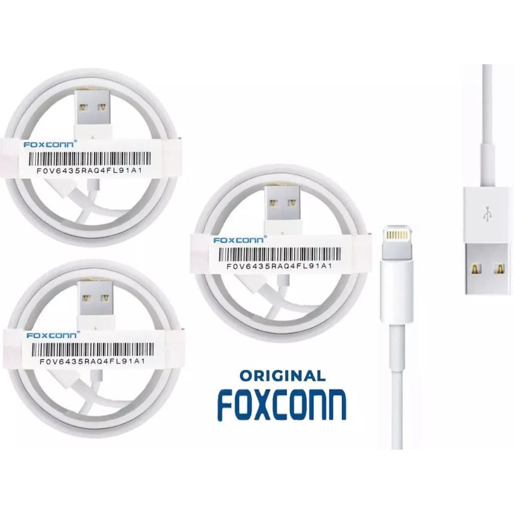 OFERTA Cabo  Foxconn 1m Para iPhone – Carregamento Rápido, Alta Qualidade e Durabilidade