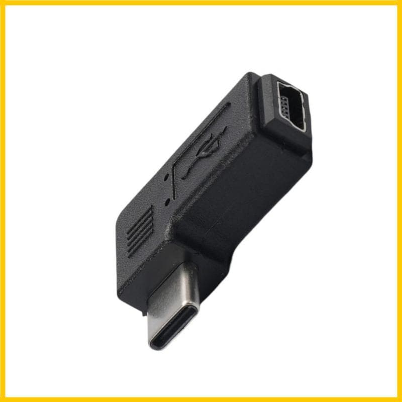 Conector Adaptador 90 Graus Tipo C Para USB Suporte Carregamento E Sincronização