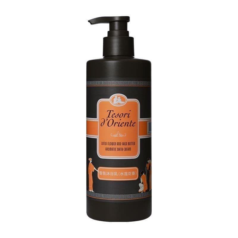 Oriental Gem italiano água lótus gel de banho fragrância de longa duração limpo hidratante pele rejuvenescedor gel de ba