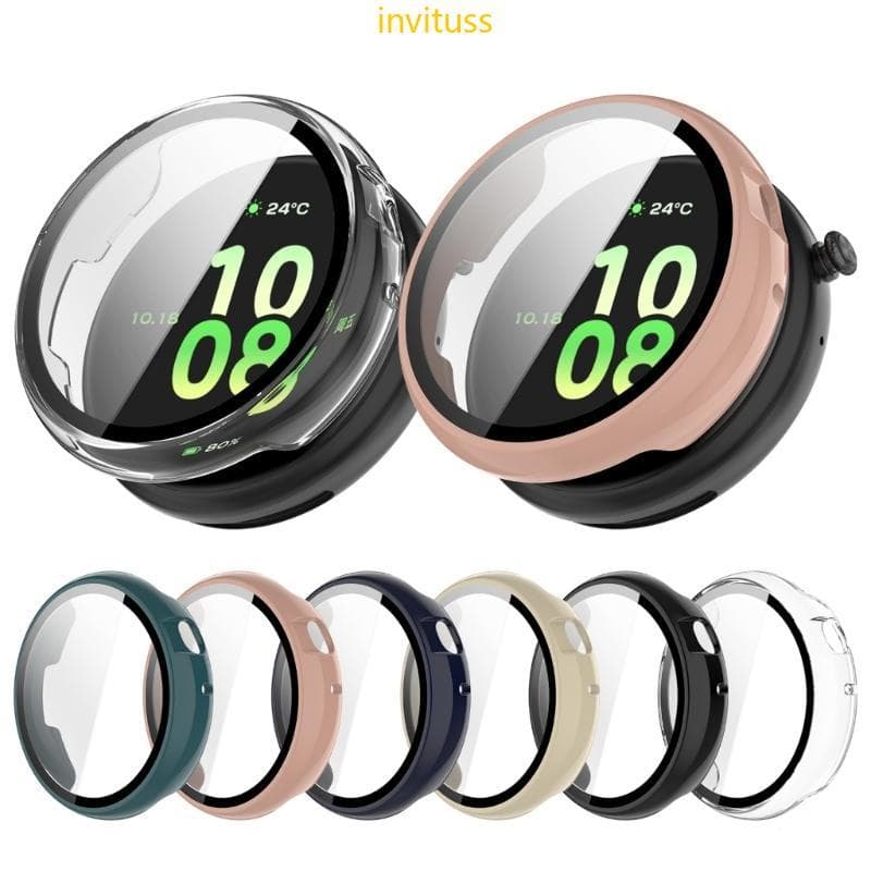 Protetores De Tela Inv Case Para Watch Fit 44mm Smartwatch Capa Protetora Pára-Choques