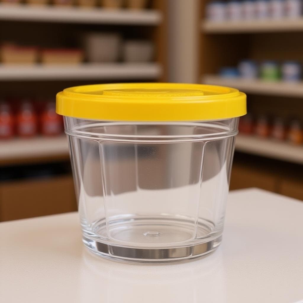 Tigela Multiuso com Tampa 350ml para Cozinha e Armazenamento de Alimentos