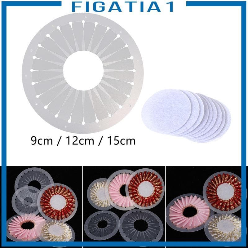[Figatia1] Modelo DIY Rosette Maker Para Artesanato , Decoração De Festa , Broche De Crachá De Aniversário