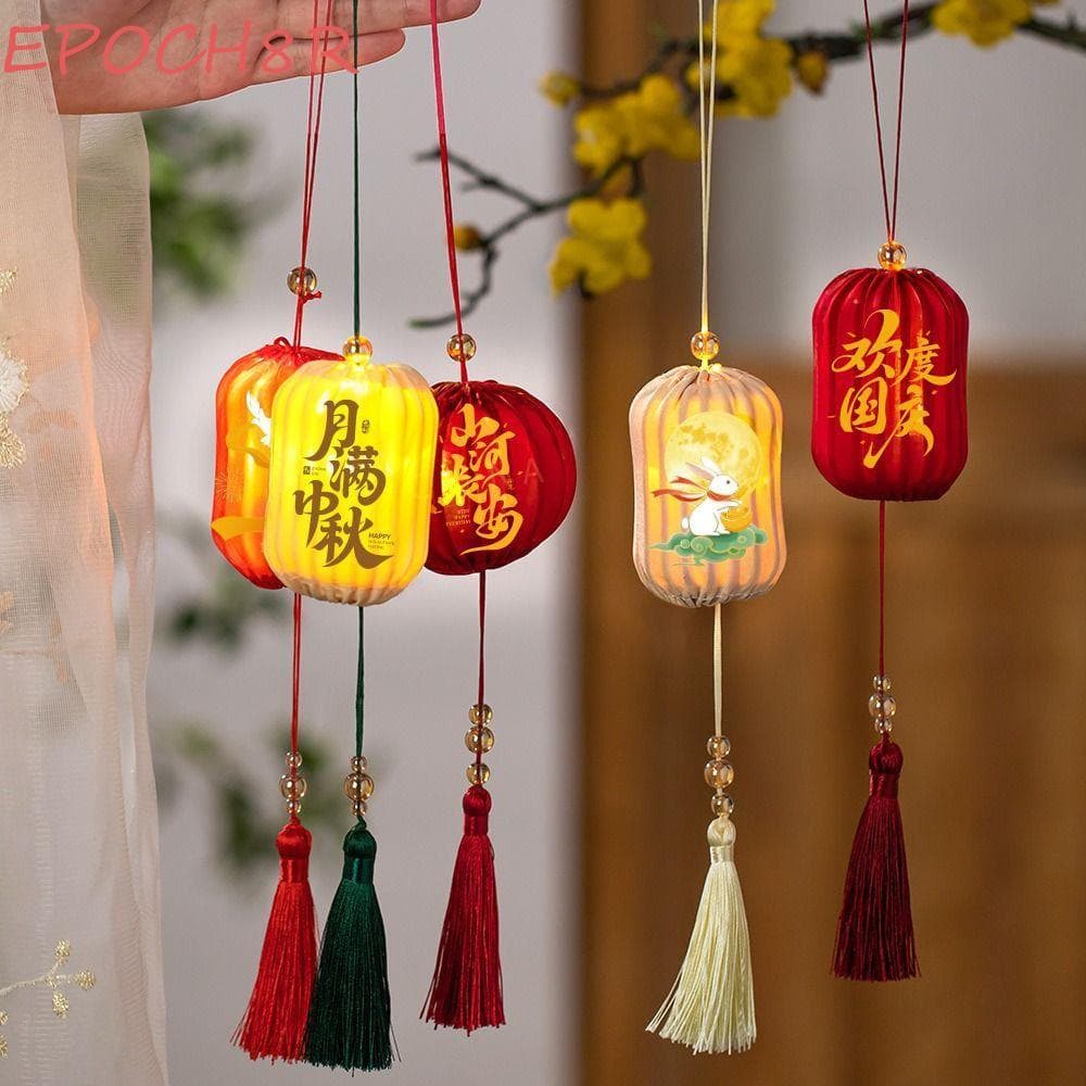 Lanterna Do Festival Meio Outono EPOCH8R , Novo Ornamento De Pequena Chinesa Luminosa , Estilo Antigo