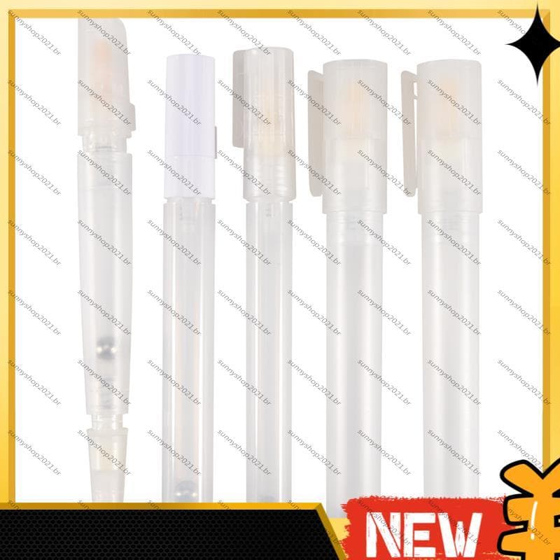 [Best S] 5 Peças Marcadores De Tinta De Recarga Vazia Em Branco Canetas Recarregáveis Marcador Recarregável Vazio Para P