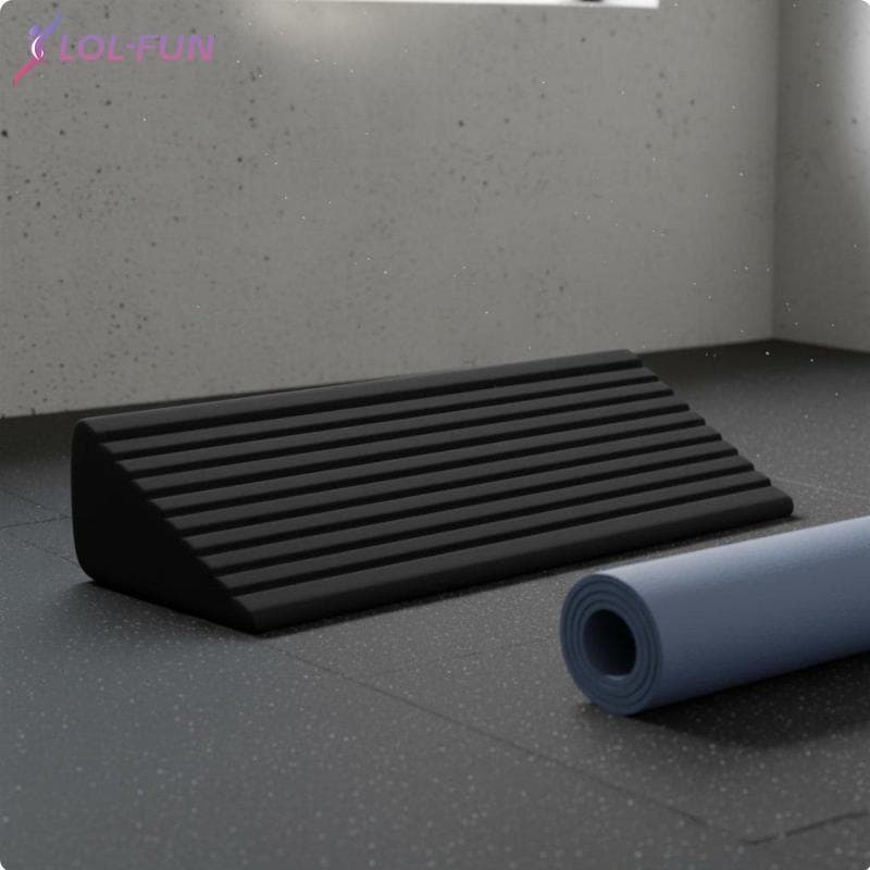 [Brcolaxi1] Yoga Rampa De Treinamento Antiderrapante Cunha De Agachamento EVA Dispositivo De Exercício De Espuma Para Eq