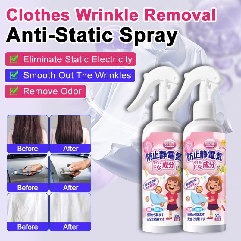 Líquido de lavagem em Spray antiestático, amaciante de suéter