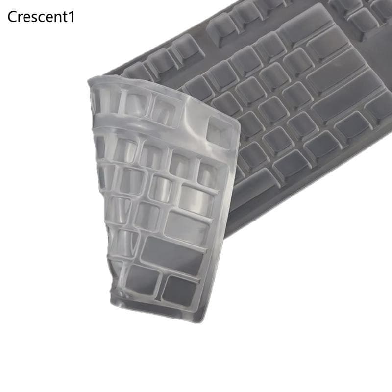 Crescent1 Capa Para Teclados Laptop, Película V500Pro 87 Teclas TPU Transparente Proteção Pele