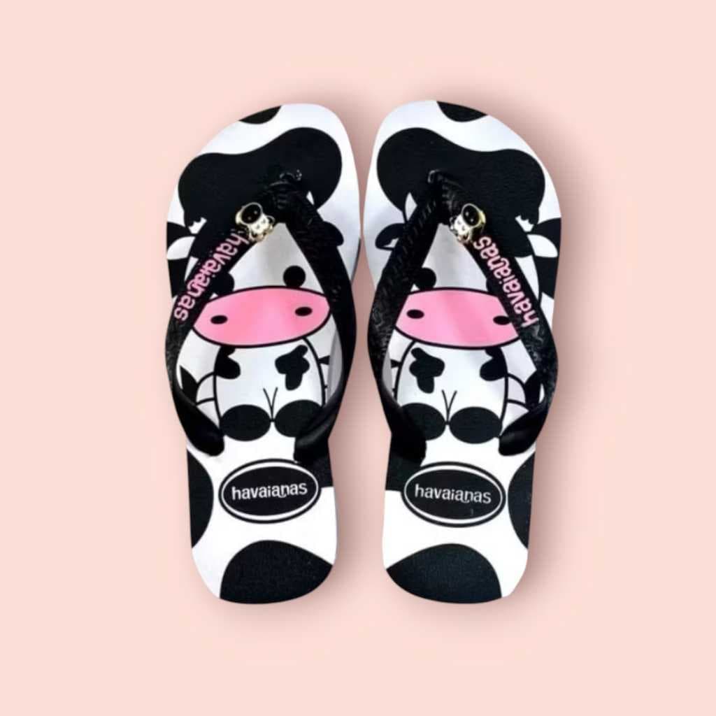 Chinelo Feminino Da Moda Vaquinha Promoção