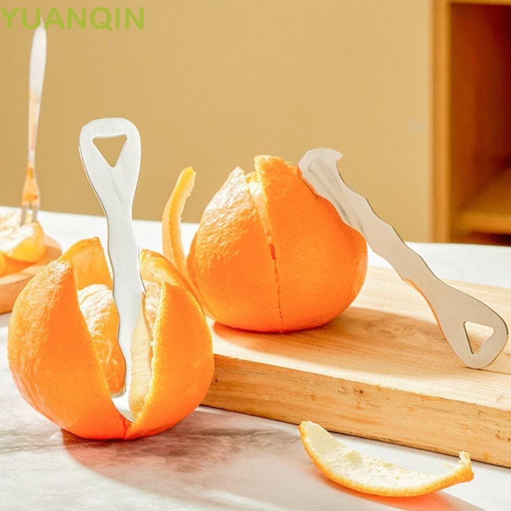 Descascador De Laranja YUANQINZT , Cítrico Profissional À Prova De Ferrugem , Removedor De Casca De Pomelo De Aço Inoxid