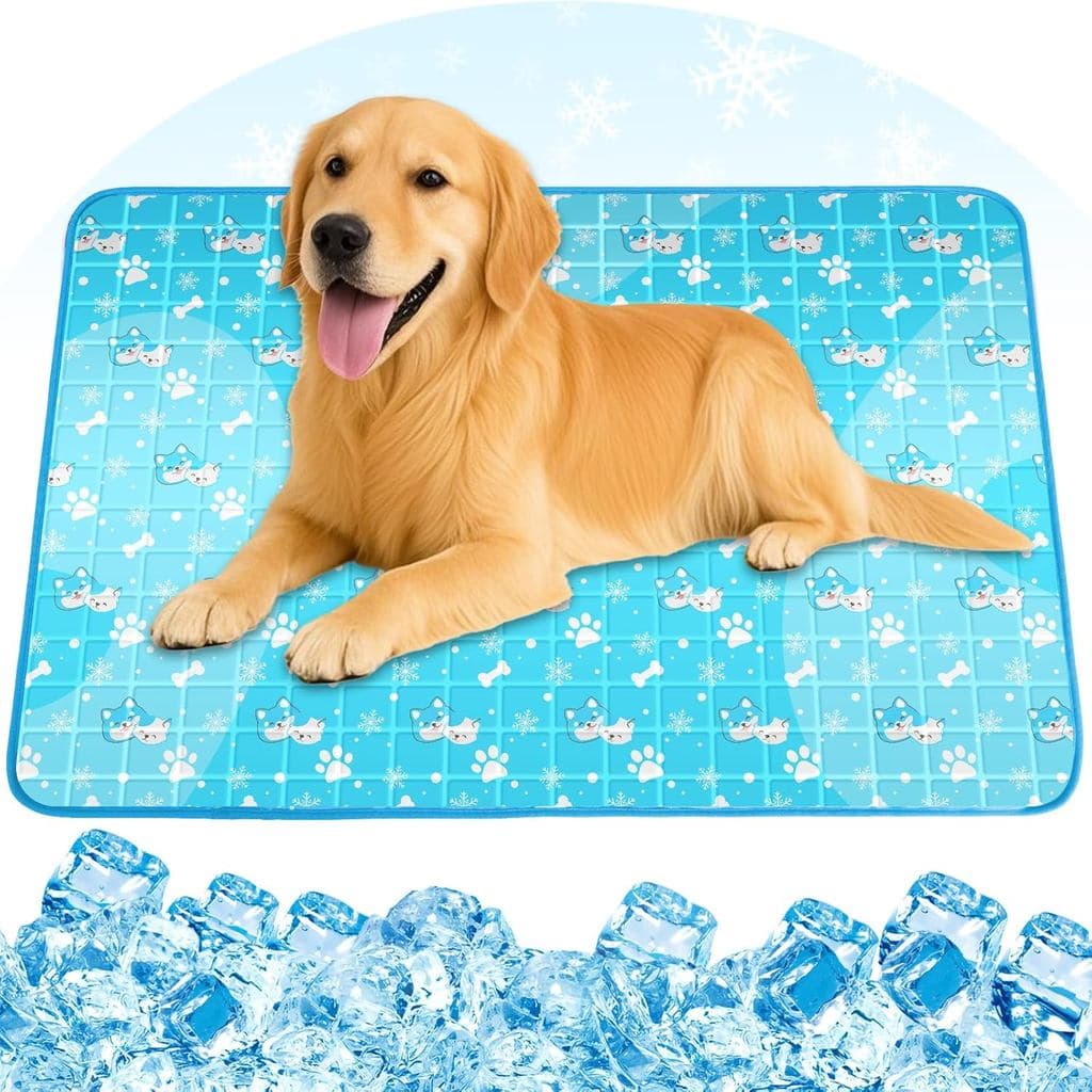 Tapete Refrescante para Cães, Almofada de Gel Não Tóxica para Cães Pequenos e Grandes |   Tapetes Refrescantes para Anim