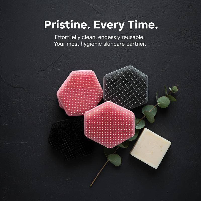 [maoting] Escova De Limpeza Facial De Silicone Portátil , Profunda , Esfoliante Suave , Mini Ferramenta De Cuidados Com