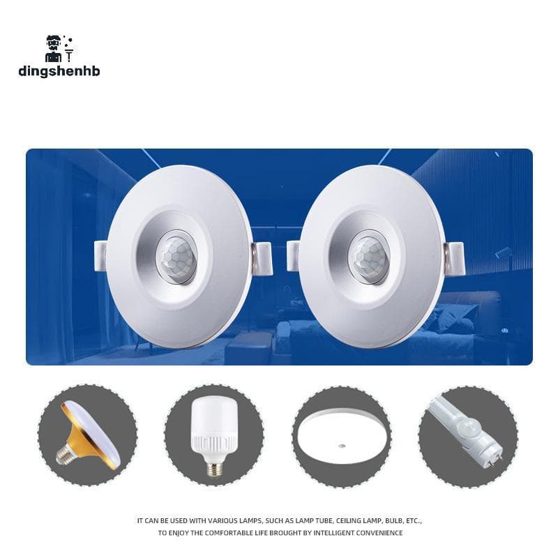 dingshenhb Infravermelho PIR Sensor De Movimento Interruptor De Controle De Luz Sensores Do Corpo Humano Ligar/Desligar