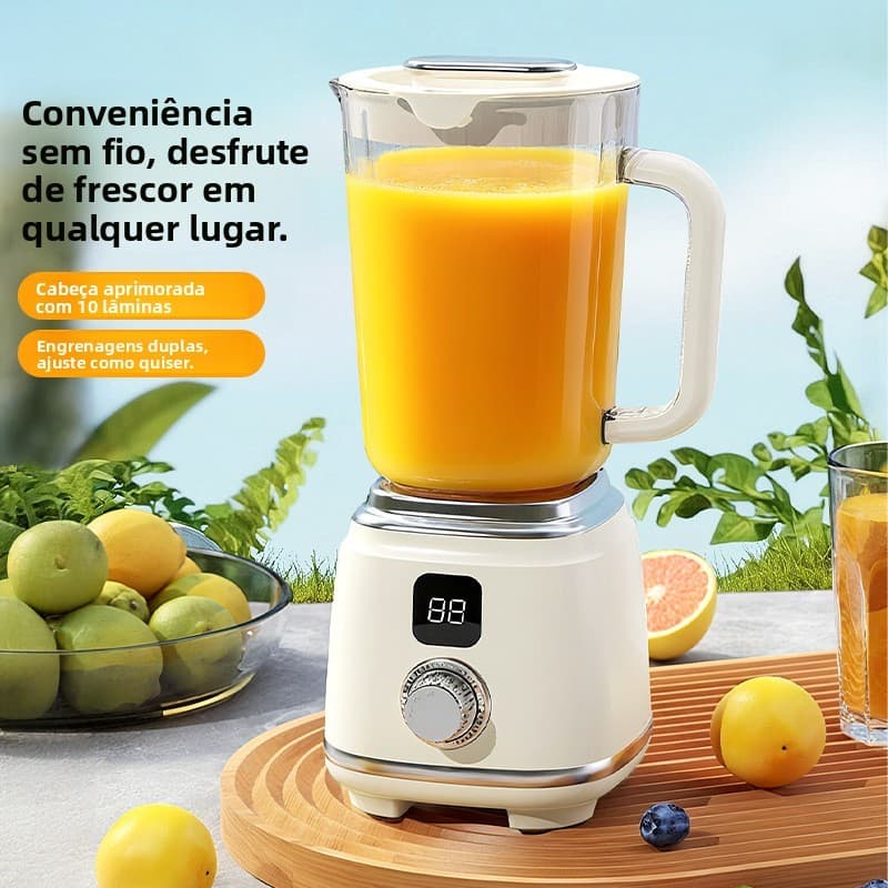 Novo espremedor rotativo Digital transfronteiriço exclusivo suco doméstico multifuncional copo de Milkshake de frutas co