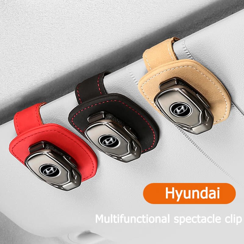 Bolsa de Armazenamento para Quebra-Sol de Carro Hyundai para Tucson, Venue, Elantra, Kona, ix25, ix35, Organizador Multi