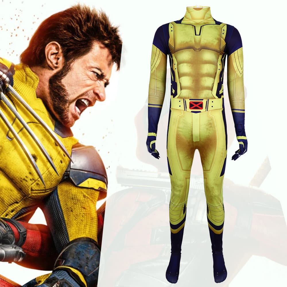 Halloween Deadpool E O Filme Wolverine Cosplay Traje Super-Herói Macacão