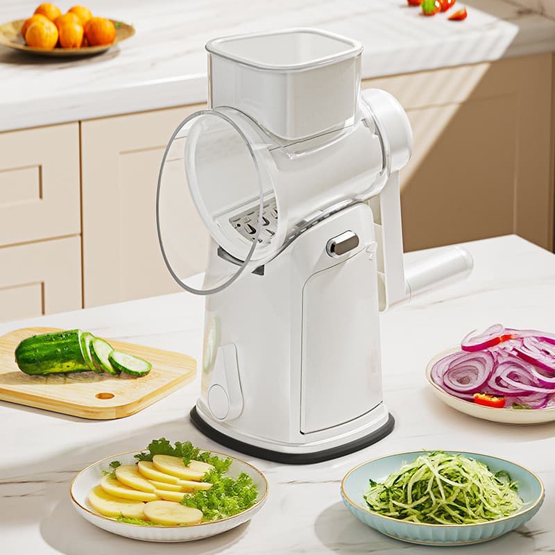 Multifuncional corte de vegetais mão rolo de rocha ralador de cozinha Slicer ralador de batata desfiado venda quente dom
