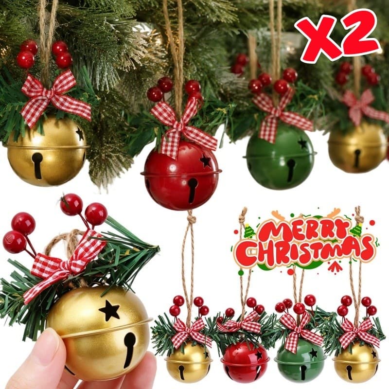 Criativo Natal Berry Bell Festa De Feriado Prop-Perfeito Requintado Decoração Da Árvore De Em Forma De Bola Sinos Suprim
