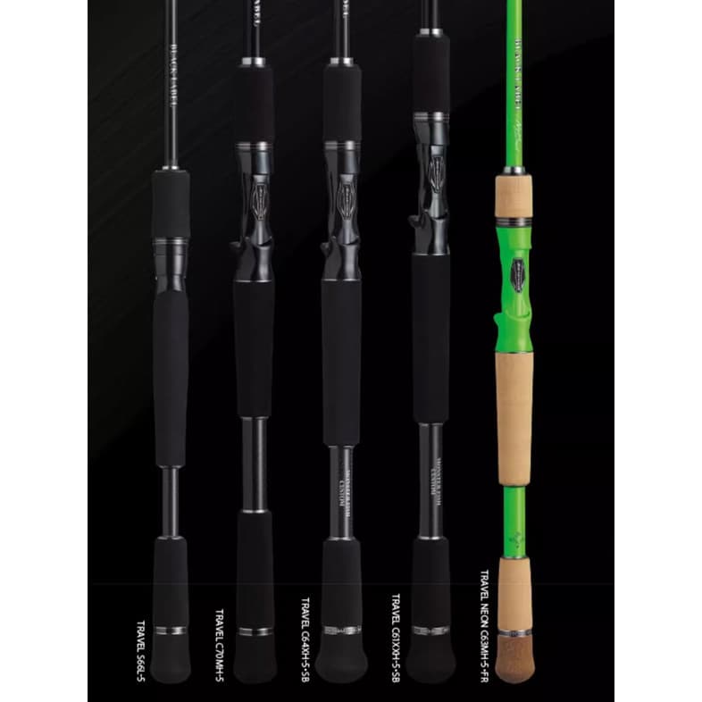 DAIWA Yiying Gaso BLACK LABEL TRAVEL Portátil Vara De Pesca De Vários Dias Chinesa