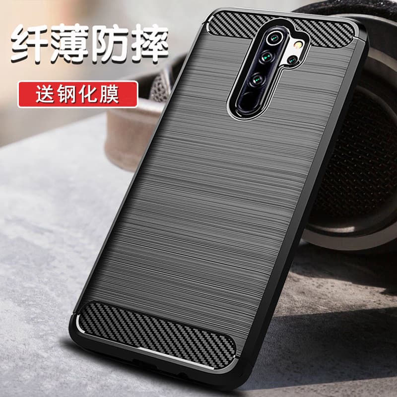 Adequado para RedMi note8pro Capa de telefone resistente a choques RedMi 8a Capa de telefone de Silicone com tudo incluí