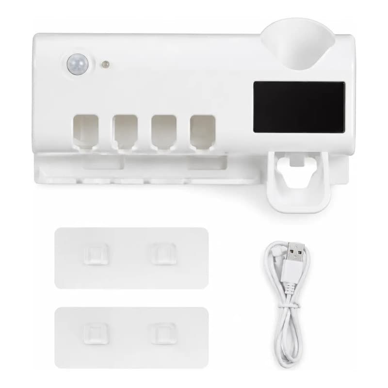 Esterilizador De Escova De Dentes Parede Usb Luz Uv