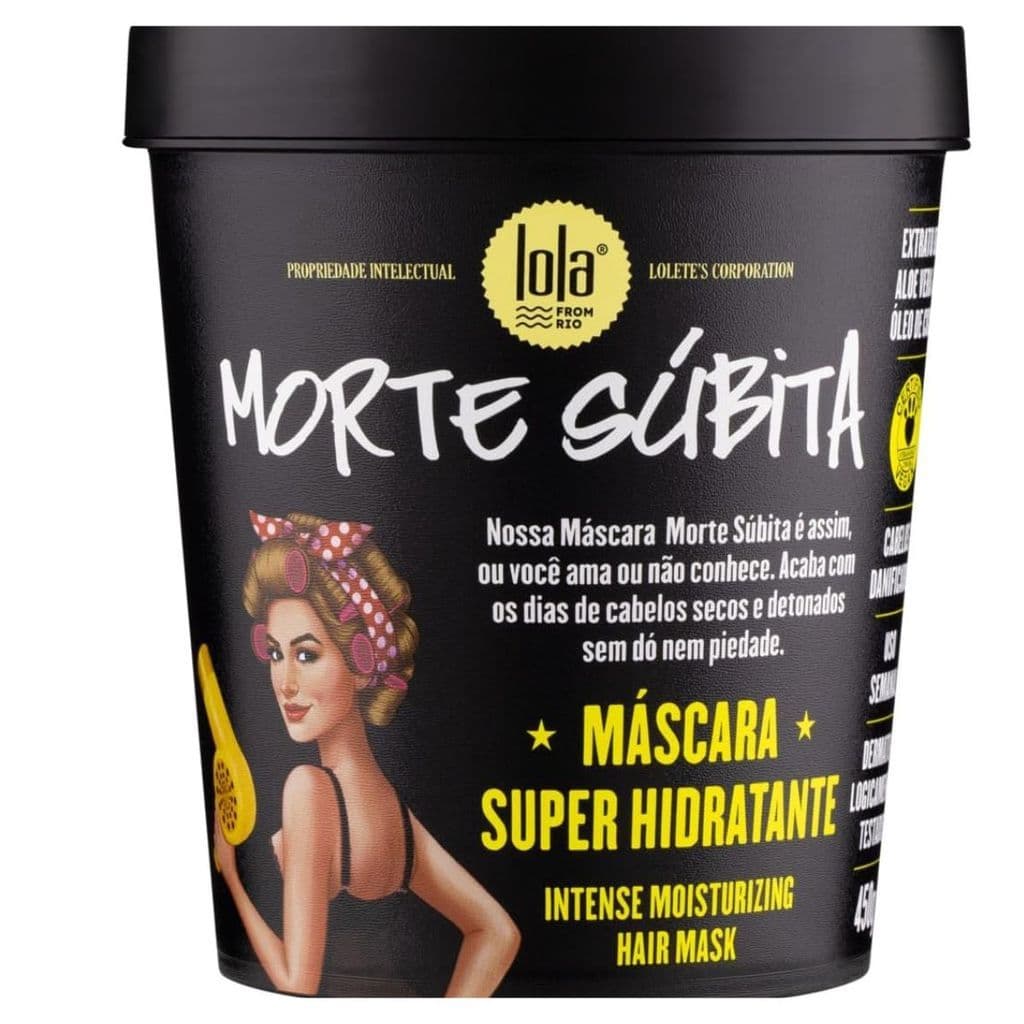 Morte Súbita Máscara Super Hidratante 450g , Lola Cosmetics