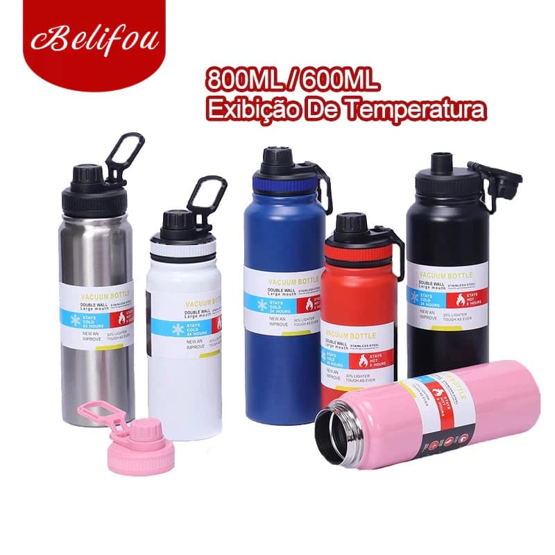 Belifou Garrafa Térmica  Com Isolamento Térmico De Grande Capacidade