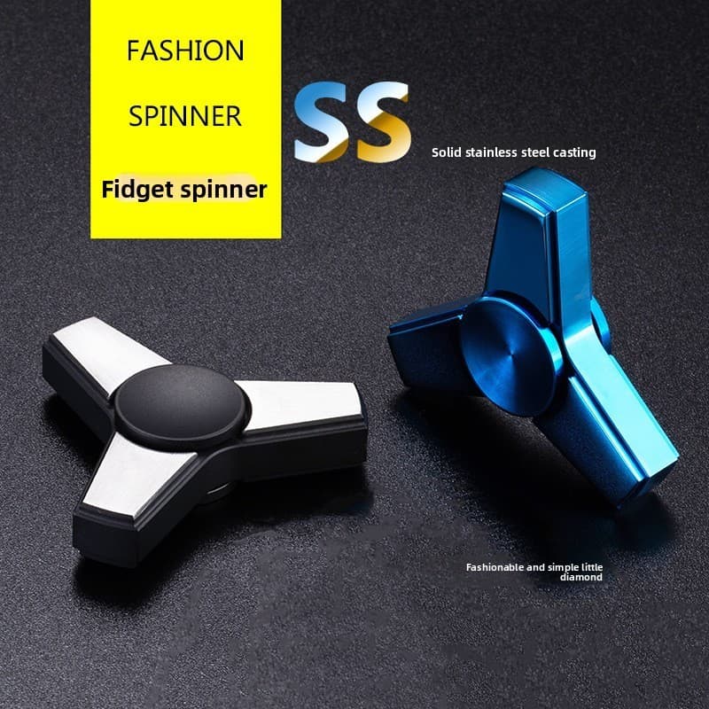 Mini King Kong aço inoxidável Fidget Spinner Seiko mudo Premium preto tecnologia adulto dedo girando jogar brinquedo de