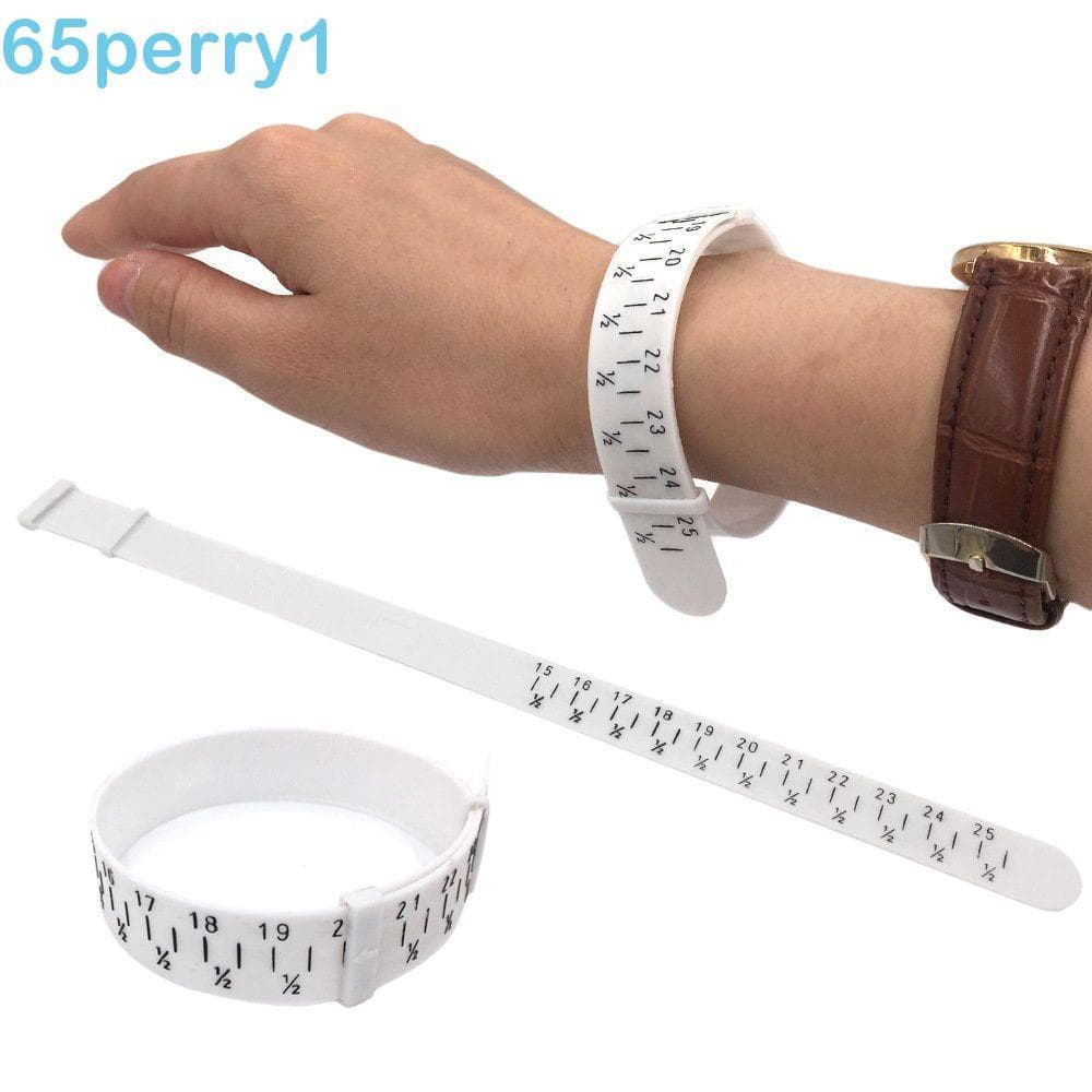 PERRY1 Pulseira Relógio Sizer Medida Anel Dimensionamento Cinto Ajustável Design Estilo Ferramenta De Medição