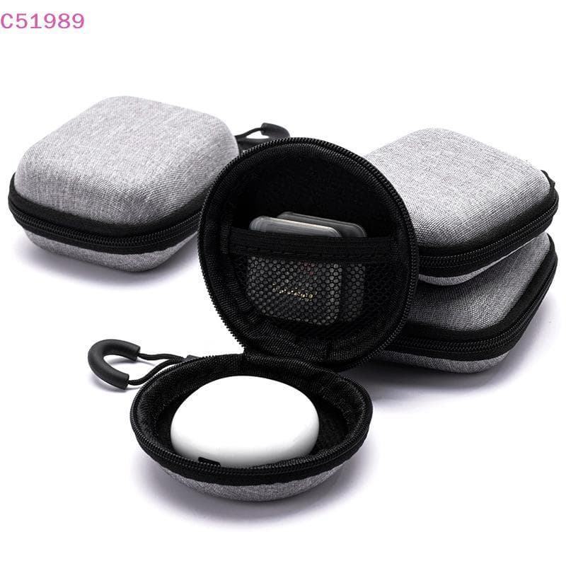 [kaan] Estojo Portátil Para Fone De Ouvido À Prova De Choque , Bolsa Armazenamento De , Acessórios Cartão De Memória , C