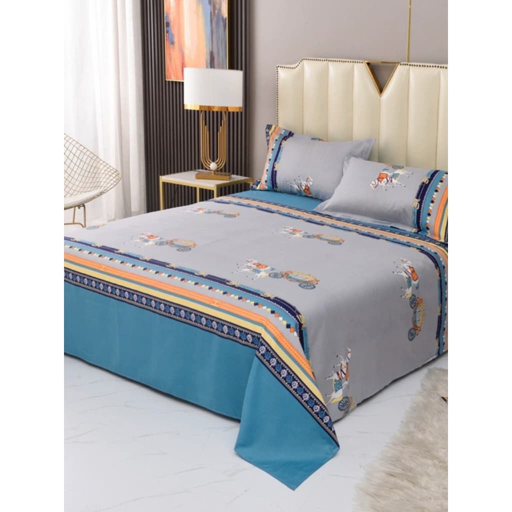 Ela folha de cama de casal de peça única, folha de verão, primavera outono 1.8, algodão lavado, 1.5m, dormitório estudan