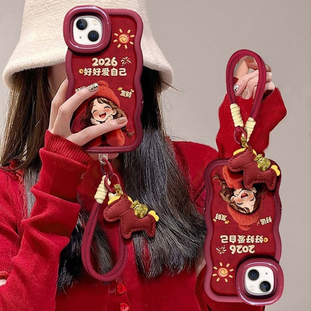Para Fortune Girls X300Pro Capa de telefone X200/100Pro Suporte duplo Y500/300 Novo