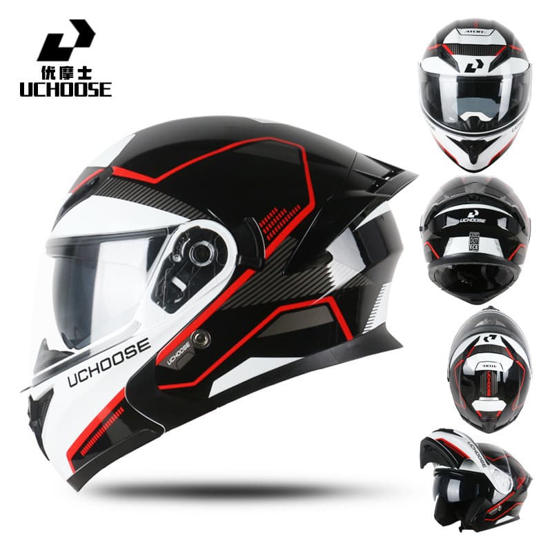Capacete de motocicleta capacete de segurança masculino revelando capacete quatro estações Universal verão equitação cap