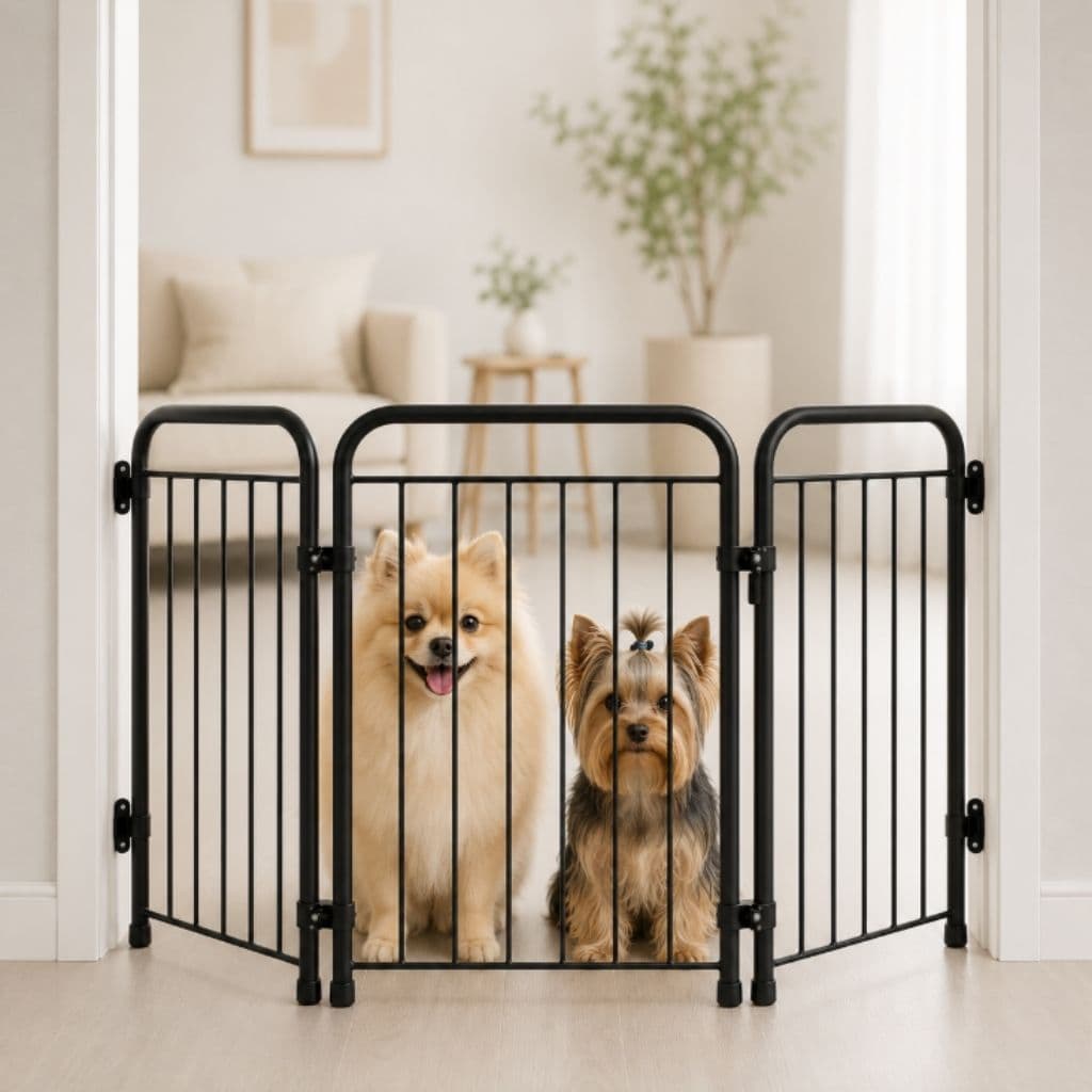 Cercado Pet Dobrável Portao Portátil Para Criança Infantil Cachorro de Segurança Para Cães