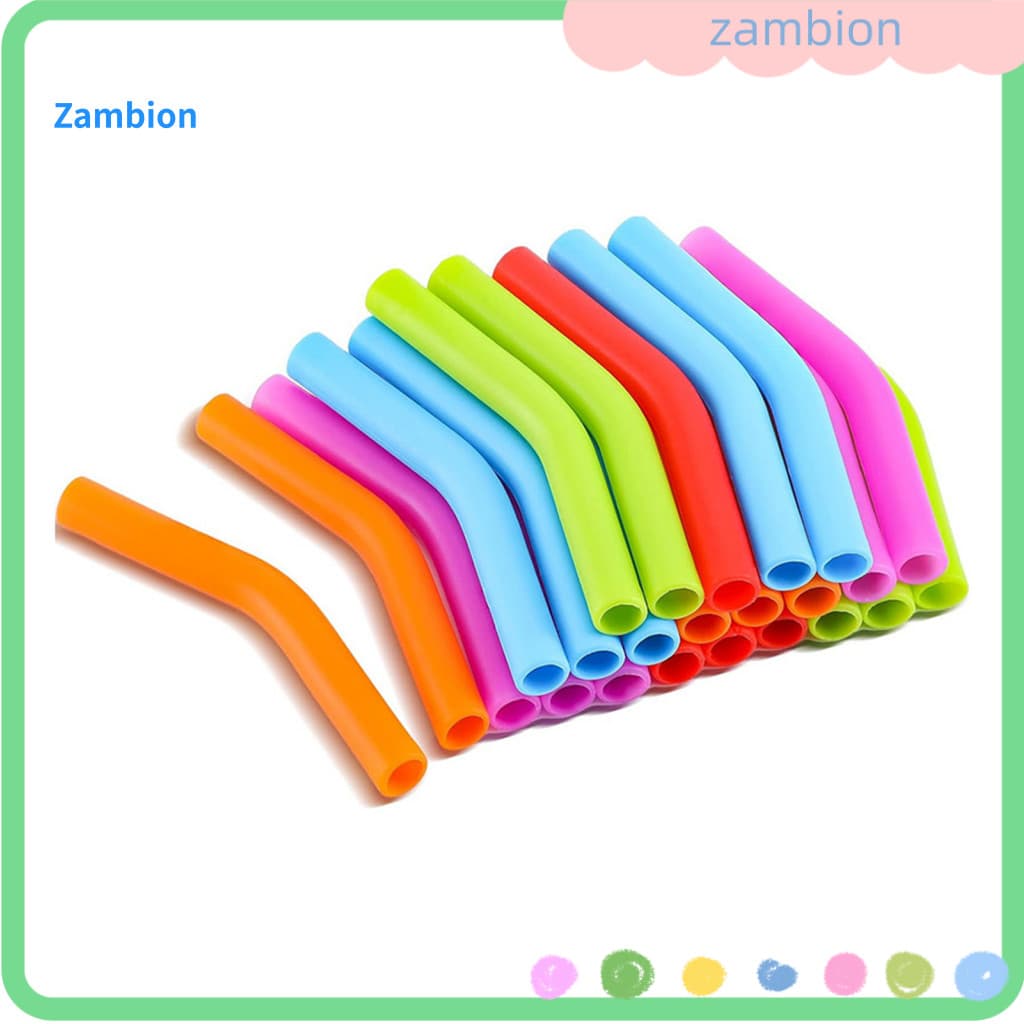 Flexible Metal Straws Ultimate Sipping Comfort 2pcs Silicone Straw Tips Covers for Reusable Food-grade Bpa-free Temperat