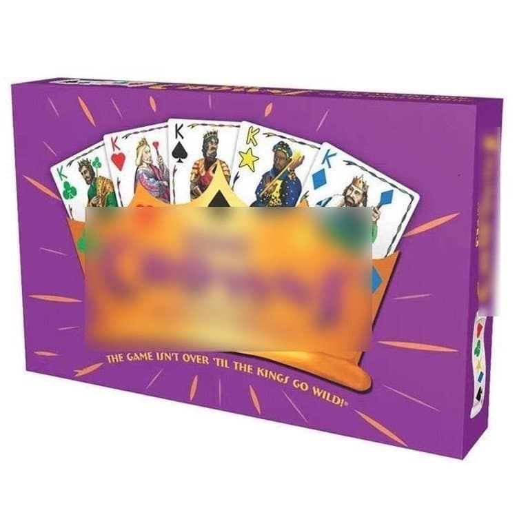 Jogo de tabuleiro e cartas de e-commerce FIVE Five Crowns Card - Jogo de quebra-cabeça totalmente em inglês Crown ---7.2