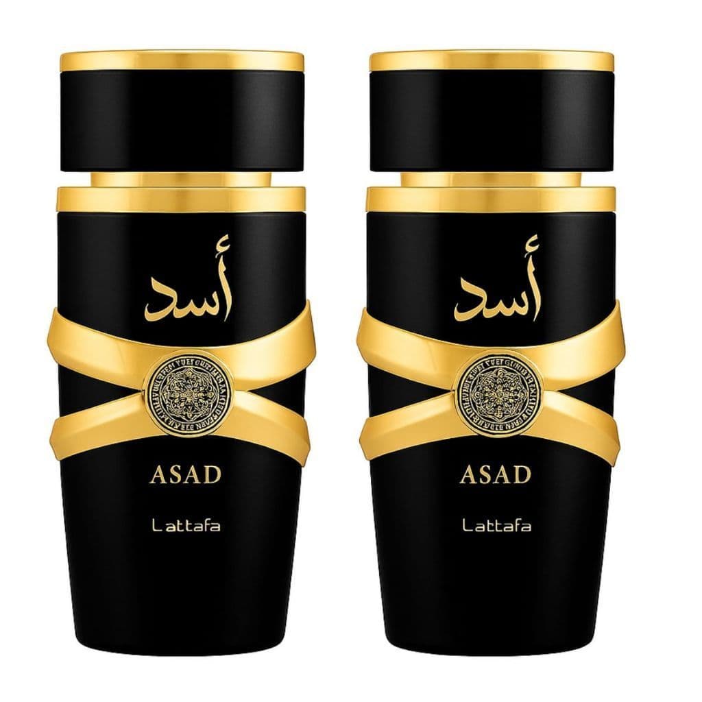 Unidade 01 ou kit 02 Perfume Masculino Assad 100ml Tradicional Arabe Fixação Prolongada