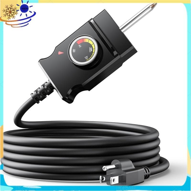 [Le's Shop] Cabo De Alimentação Do Controlador De Termostato Para Fumante Elétrico Vertical Churrasco Com Controle Analó
