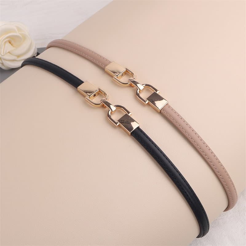 cinto feminino largo cinto feminino Cinto de couro feminino cinto fino couro genuíno moda decorativa cinto com vestido c