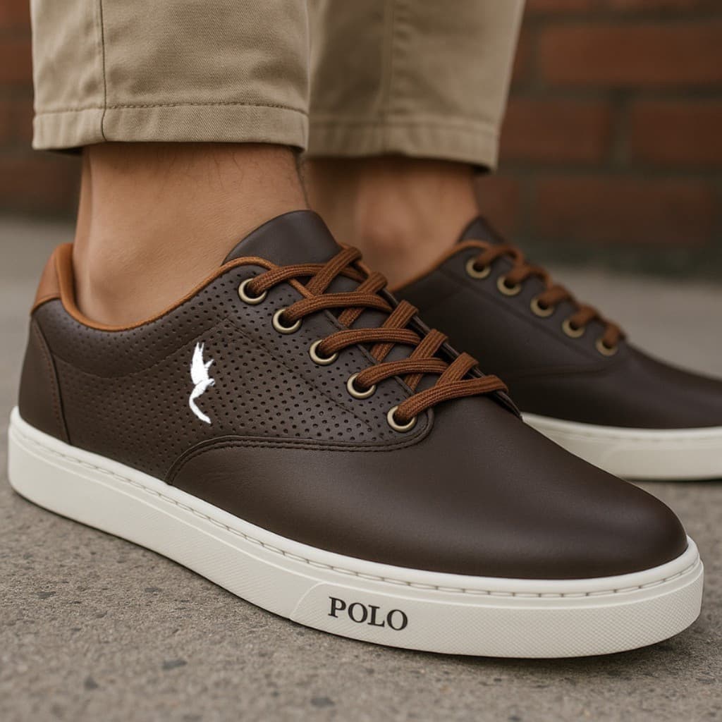 Kit 2 Tênis Masculino Conforto e Leveza Casual em Sintético
