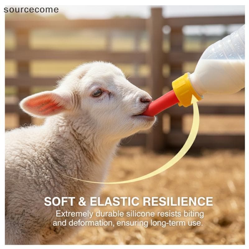 [sourcecome] 10 Unidades De Mamadeira De Silicone Para Animais De Estimação Com Bico Macio Pequenos-Boutique De Mamilos