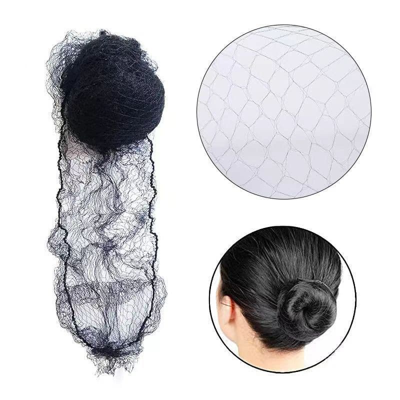 < LK > 10pcs Rede De Cabelo Invisível Ultrafina Para Comissários De Bordo Femininos E Multifuncional Bolsos Infantis