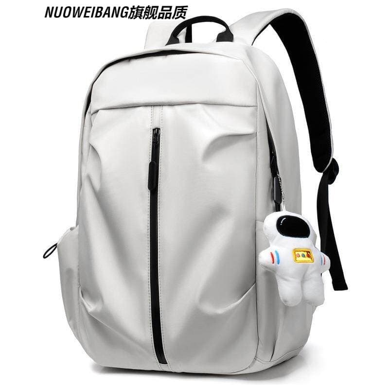Mochila Casual street Wear rua simples mochila Oxford pano repelente de água das mulheres dos homens mochilas escolares