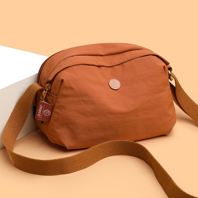 Venda quente pano de náilon de um ombro saco do mensageiro viagem pequeno saco senhoras moda Casual à prova dwaterproof