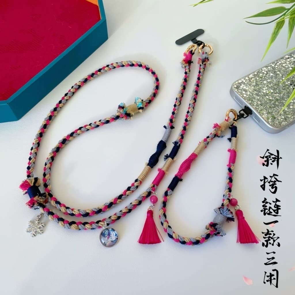Cordão longo Crossbody