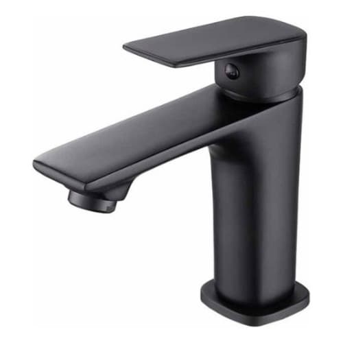 Torneira Banheiro e Lavabo Fria Premium Baixa Preto Fosco