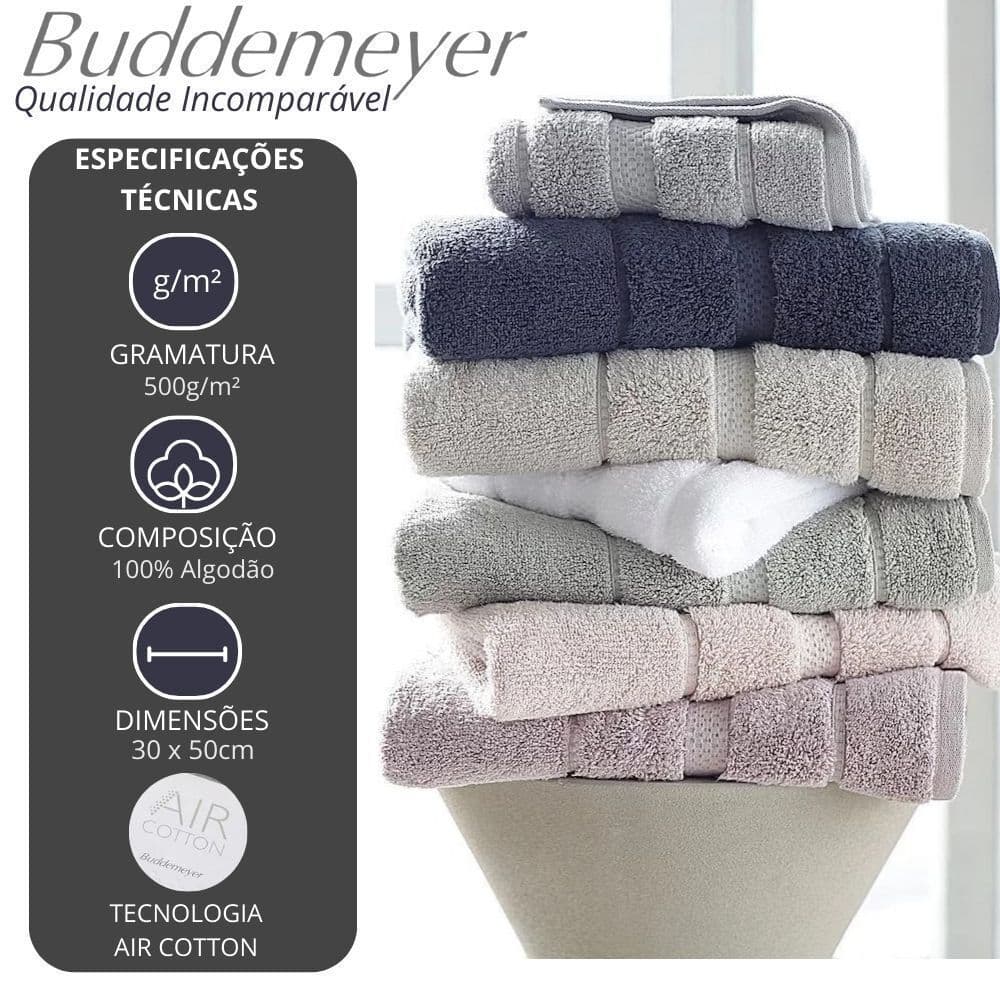 Toalha de Mão Lavabo Buddemeyer Vision Dual Air 30x50cm