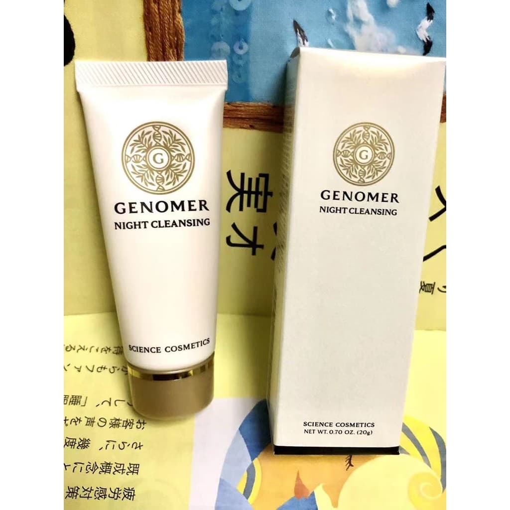 Japão Local Dr.Ci. Labo Dr. Shirono GENOMER Creme de Limpeza Hidratante Revitalizante Multiefeito 20g
