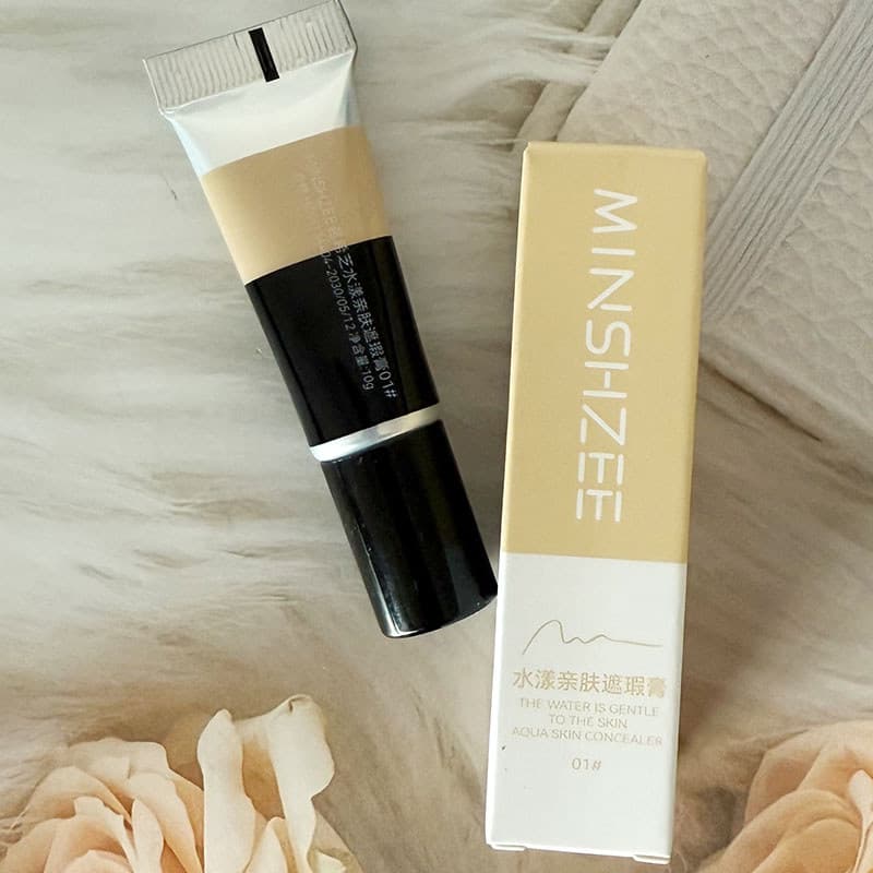Ming Xizhi Aqua Corretivo Amigável à Pele Hidratante Corretivo Capa Manchas Marcas de Acne Olheiras Lei Tatuagens Transl